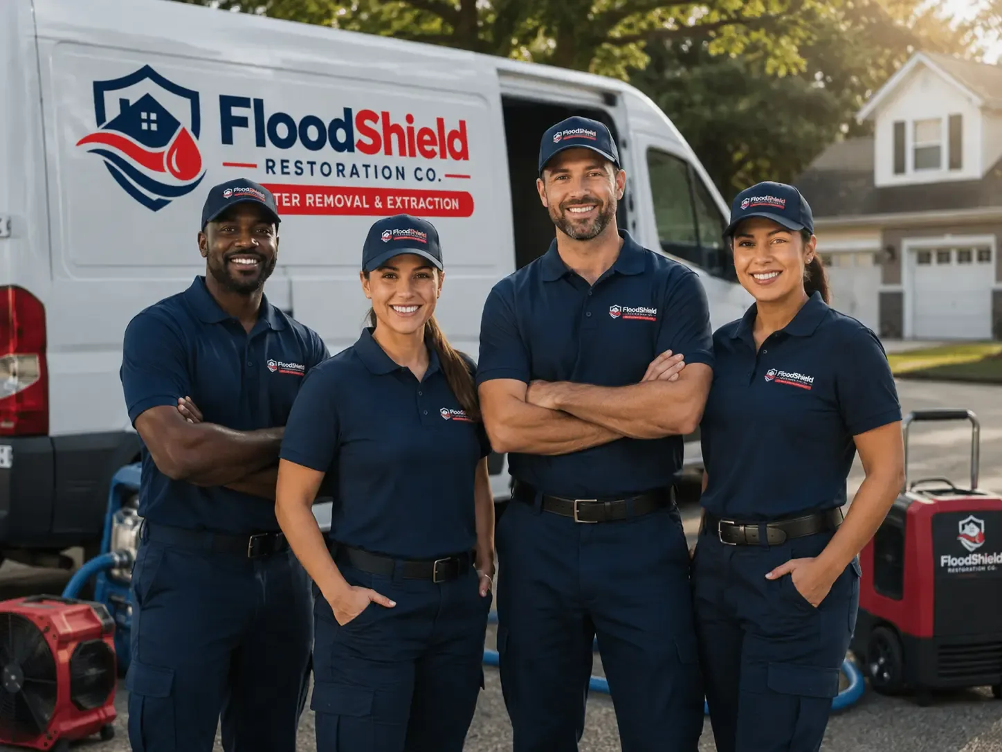 Flood Damage Restoration company in Latham, OH